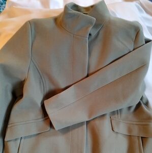 Soft Sage Green Nine West Dress Coat